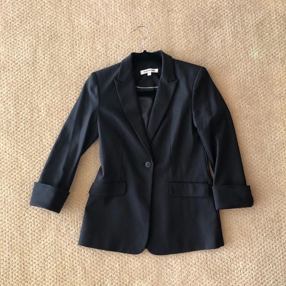 Elizabeth and James Black Blazer - Picture 2 of 8